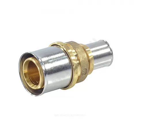 Муфта переходная для МП/PE-X труб латунь пресс Дн 32х16 RM103 Giacomini RM103Y020
