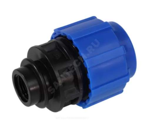 Муфта компрессионная ПЭ Дн 20х1/2" ВР ТПК-АКВА 52002012