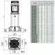 Насос многоступенчатый вертикальный KVC 40-50 M PN12 1х220-240В/50 Гц DAB 102990120