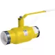 Кран шаровой сталь газ КШ.Ц.П.GAS Ду 50 Ру40 п/привар L=270мм LD КШ.Ц.П.GAS.050.040.Н/П.02