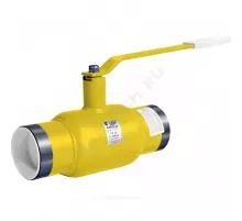Кран шаровой сталь газ КШ.Ц.П.GAS Ду 50 Ру40 п/привар L=270мм LD КШ.Ц.П.GAS.050.040.Н/П.02