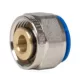 Евроконус для PE-X труб обжим латунь Дн 16х2,2х3/4" с накидной гайкой RAUTITAN flex Рехау 12663523003