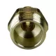 Муфта для PE-X труб радиальная латунь Дн 16х1/2" НР РОС