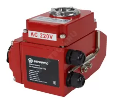 Электропривод четвертьоборотный QB-3-070 F05/F07 14х14/11х11 квадрат 220В IP67 для 3-ходорого крана Benarmo