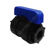 Кран шаровой компрессионный Ду 16 3/4"x3/4" ВР/ВР Ру16 VALFEX 1210116034034