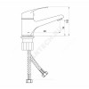 Смеситель для умывальника серия Дача В-серия одноручный Славен СЛ-ОД-В10