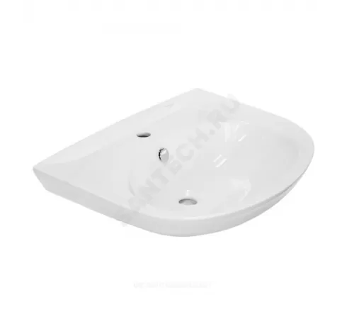 Умывальник подвесной Classic 65 1 отверстие под смеситель по центру белый Sanita Luxe WB.PD/Classic/65-C/WHT.G/S1 Умывальник подвесной Classic 65 1 отверстие под смеситель по центру белый Sanita Luxe WB.PD/Classic/65-C/WHT.G/S1