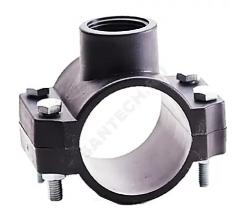 Седелка ПЭ Дн 63х3/4" ВР Ру16 с резьбовым выходом VALFEX 121001563034