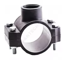 Седелка ПЭ Дн 63х1/2" ВР Ру16 с резьбовым выходом VALFEX 121001563012