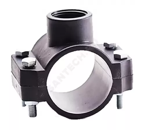 Седелка ПЭ Дн 63х3/4" ВР Ру16 с резьбовым выходом VALFEX 121001563034