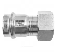 Муфта сталь нерж AISI 304 Дн 15х3/4" пресс/нак/гайка SantechSystems
