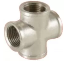 Крест латунь никель Ду 20 (3/4") ВР VALFEX VF.760.N.034
