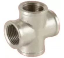 Крест латунь никель Ду 20 (3/4") ВР VALFEX VF.760.N.034