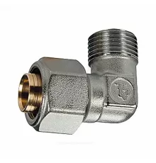 Угольник для МП/PE-X труб латунь обжим Дн 16х1/2"х90гр НР R562AM Giacomini R562MX048