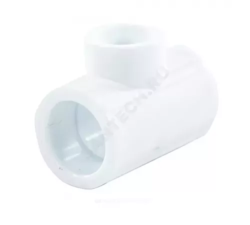 Тройник PP-R переходной белый Дн 40х25х40 PRO VALFEX 10402540-PRO