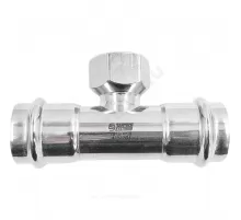 Тройник сталь нерж AISI 304 Дн 42х1/2"х42 пресс/ВР SantechSystems