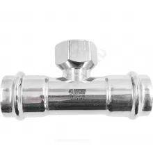 Тройник сталь нерж AISI 304 Дн 42х1/2"х42 пресс/ВР SantechSystems
