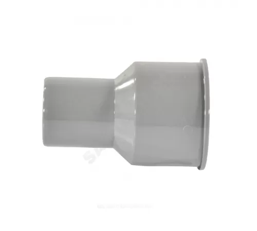 Переход PP-H на чугун серый Дн 50х75 б/нап без манжеты VALFEX 23050075