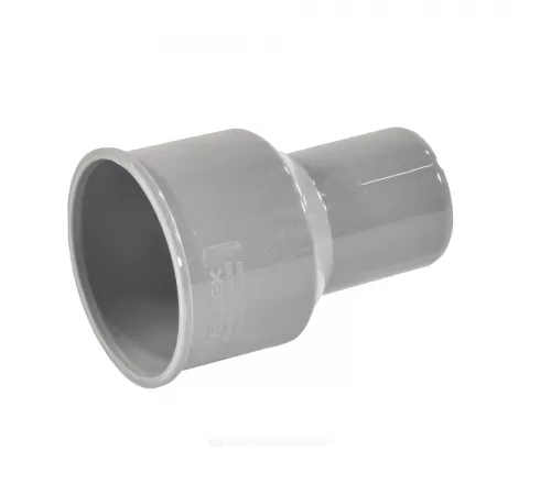 Переход PP-H на чугун серый Дн 50х75 б/нап без манжеты VALFEX 23050075