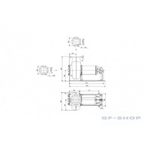 Насос канализационный Grundfos SE2.110.250.150.4.52L.H.EX.51D