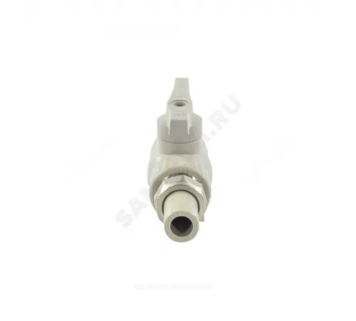 Кран шаровой PP-R полнопроходной серый Дн 32х1 1/4" VALFEX 20246032Г