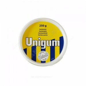 Замазка (мастика) сантехническая Unigum банка 250гр Unipak 6500025