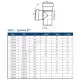 Тройник PP-MD бесшумный светло-серый Skolan Safe SKEA Дн 110х110х87гр (DN110х110) б/нап в/к Ostendorf 335400