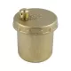 Воздухоотводчик автоматический латунь 5004 Ду 15 Ру10 G1/2" НР угловой Aquasfera 5004-01 .