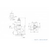 Насос канализационный GRUNDFOS SE1.85.100.100.4.52H.C.Q.EX.51D