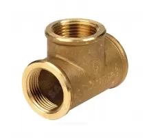 Тройник латунь Ду 15 (1/2") ВР/ВР Цветлит ZW50078