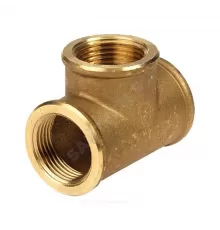 Тройник латунь Ду 20 (3/4") ВР/ВР Цветлит ZW50085