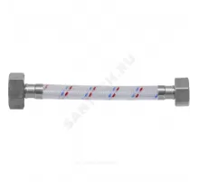Подводка гибкая для воды нейлоновая оплетка ГИГАНТ 3/4"-1" г-г L=0.2м Центр Сантехники (Подольск) ГП002382
