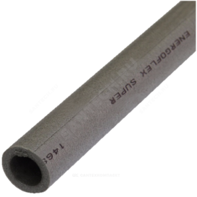 Трубка вспененный полиэтилен SUPER 60/32 L=2м Тмакс=95°C серый Energoflex EFXT060322SU