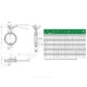 Затвор дисковый поворотный чугун VPI4448R2C-02EP Ду 80 Ру16 межфл с рукояткой диск чугун манжета EPDM с концевыми выключателями Tecofi VPI4448R2C-02EP0080