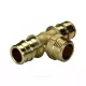 Тройник для PE-X труб радиальный латунь Дн 20х3/4"х20 НР GX153 Giacomini GX153Y044