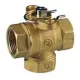 Клапан регулирующий латунь R279 Ду 25 ВР G1" с отсечным клапаном Giacomini R279Y005