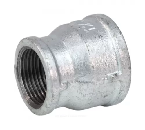 Муфта переходная чугун оц Ду 20х15 (3/4"х1/2") ВР Fittex PLUS Муфта переходная чугун оц Ду 20х15 (3/4"х1/2") ВР Fittex PLUS
