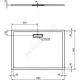 Поддон душевой акрил прямоугольный ULTRAFLAT NEW 1200х900х25 Ideal Standard T448301