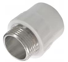 Муфта PP-R комбинированная белая Дн 25х3/4" НР PRO VALFEX 10130025-PRO