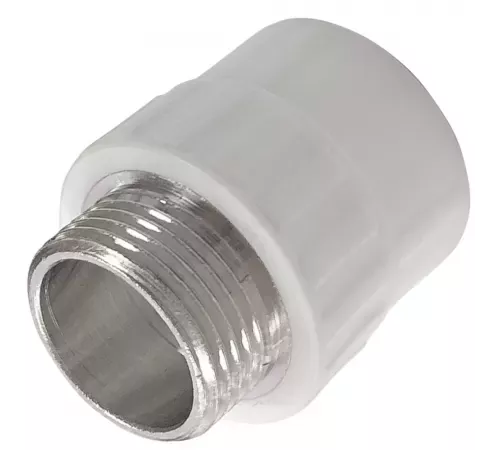 Муфта PP-R комбинированная белая Дн 20х1/2" НР PRO VALFEX 10130020-PRO