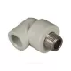 Угольник PP-R комбинированный серый Дн 32х1" НР RTP (РосТурПласт) 11053
