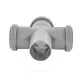 Крестовина PP-H 1-плоскостная серый Дн 110х110х110х87гр б/нап в/к VALFEX 27211110