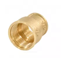 Муфта латунь переходная Ду 25х20 (1"х3/4") ВР/ВР VALFEX VF.240.L.100.034