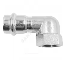 Угольник сталь нерж AISI 304 Дн 22х3/4" пресс/ВР SantechSystems
