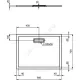 Поддон душевой акрил прямоугольный ULTRAFLAT NEW 900х700х25 Ideal Standard T447401