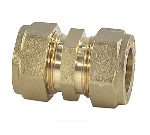 Муфта латунь 32A обжим STAHLMANN SSWL32/320BEF