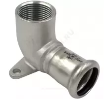 Водорозетка сталь нерж AISI 316L Дн 18х1/2" Ру16 пресс/ВР Inoxpres RM 185102018