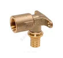 Водорозетка для PE-X труб аксиальная бронза Дн 20х1/2" ВР RX+ Рехау 14563633001