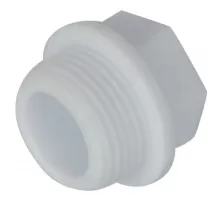 Заглушка (пробка) PP-R белая Дн 25х3/4" НР VALFEX 10163025