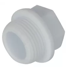 Заглушка (пробка) PP-R белая Дн 20х1/2" НР VALFEX 10163020